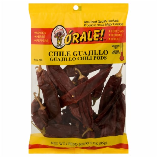 Orale Guajillo Chili Pods Perspective: front