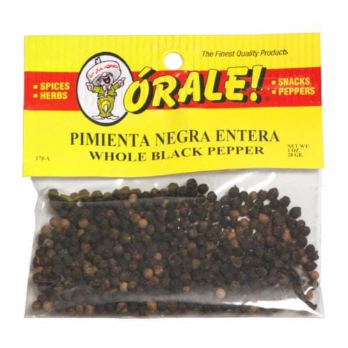 Orale® Pimienta Negra Entera Perspective: front
