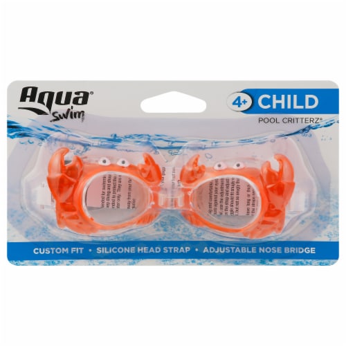 Aqua® Children's Crab Goggles Perspective: front