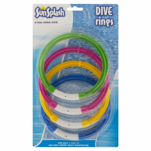 SunSplash Pool Dive Rings Perspective: front