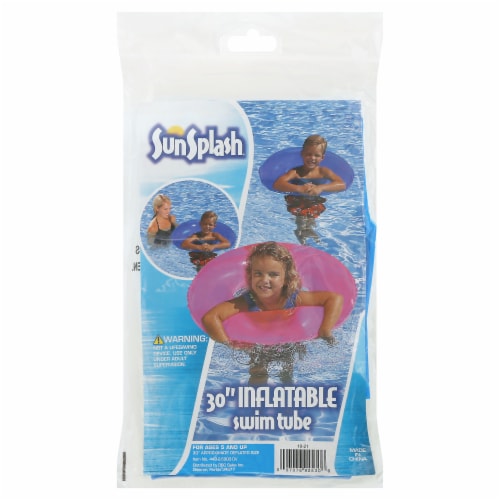 SunSplash Inflatable Tube Perspective: front