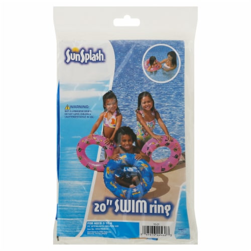 SunSplash Inflatable Swim Ring Perspective: front