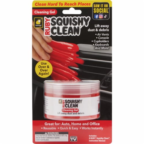 Ruby® Squishy Clean™ Gel Perspective: front