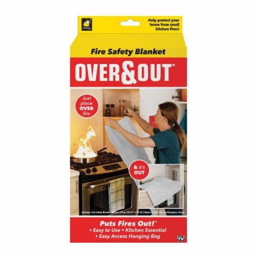 Over and Out™ Fire Blanket Perspective: front