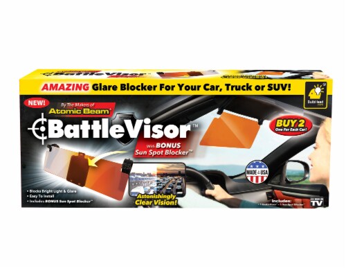 Battle Visor Glare Blocker 1 ct Jay C Food Stores