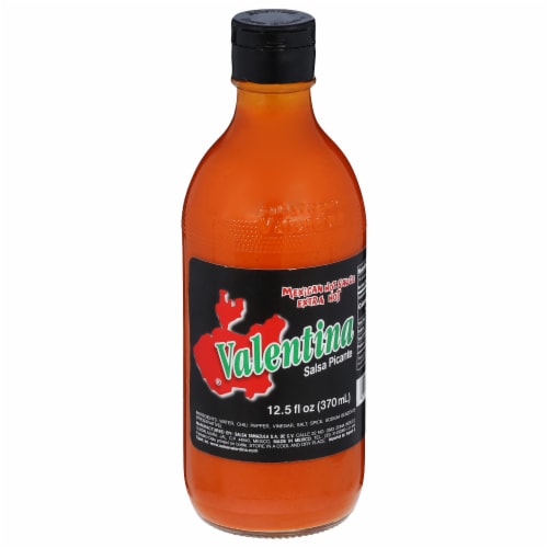 Valentina Extra Hot Mexican Hot Sauce Perspective: front