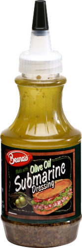 Beano's Olive Oil Submarine Dressing Perspective: front