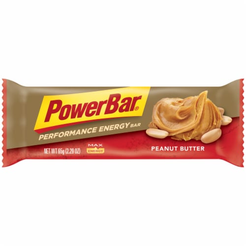 PowerBar Peanut Butter Energy Bars Perspective: front