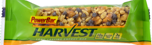 PowerBar Harvest Energy Peanut Butter Chocolate Chip Bar Perspective: front