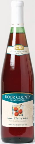 Door County Sweet Cherry Wisconsin Wine Perspective: front
