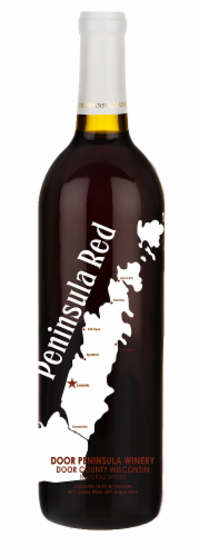 Door Peninsula Winery Peninsula Wisconsin Red Wine Perspective: front