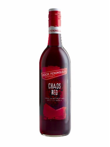 Door Peninsula Winery Chaos Wisconsin Red Wine Perspective: front