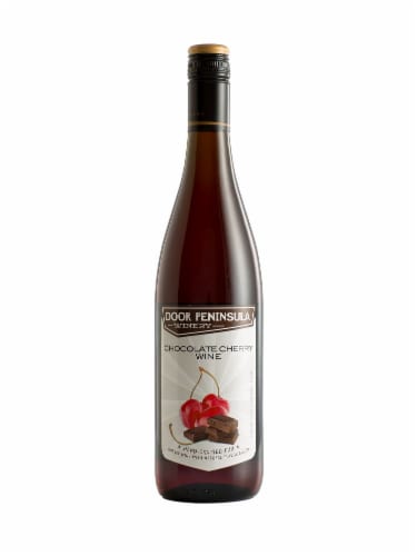 Door Peninsula Winery Chocolate Cherry Wine Perspective: front