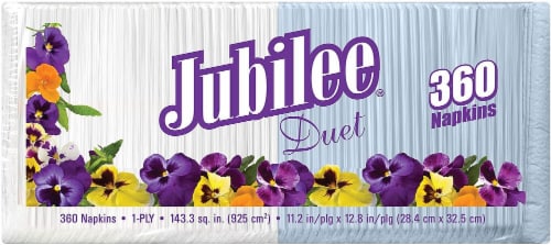 Jubilee Duet Napkins Perspective: front