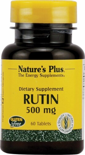Nature's Plus Rutin Dietary Supplement Perspective: front