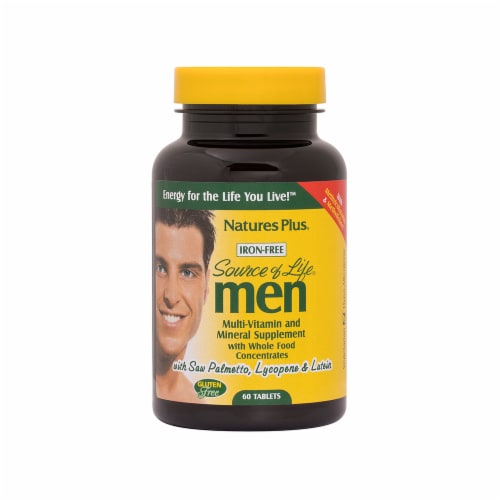 Nature's Plus Source Of Life Men Tab Perspective: front