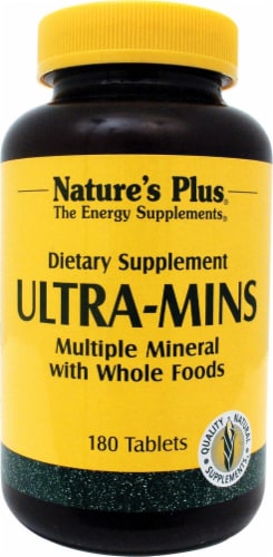 Nature's Plus  Ultra-Mins Perspective: front