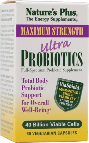 Nature's Plus  Ultra Probiotics Maximum Strength Perspective: front