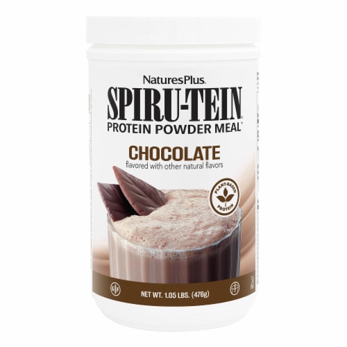 Natures Plus® Spiru-Tein® Chocolate Shake Perspective: front