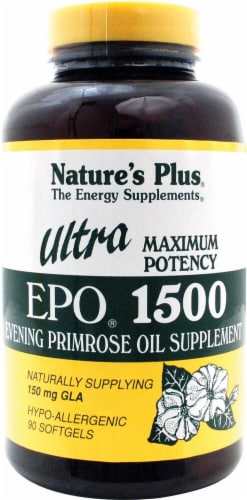 Nature's Plus Ultra EPO 1500 Softgels Perspective: front