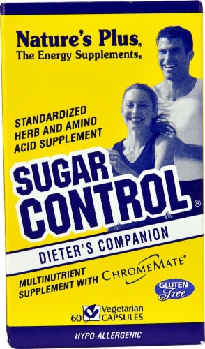 Nature's Plus  Sugar Control® Perspective: front