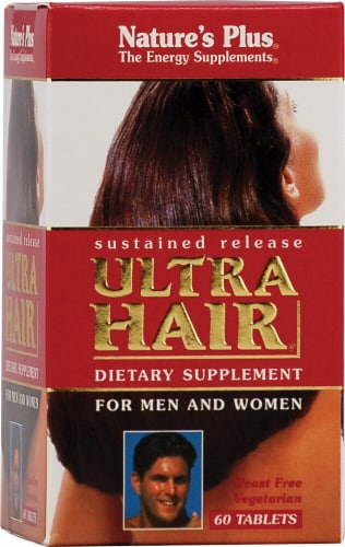 Nature's Plus  Ultra Hair® Sustained Release Perspective: front