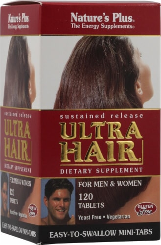 Nature's Plus  Ultra Hair® Sustained Release Perspective: front