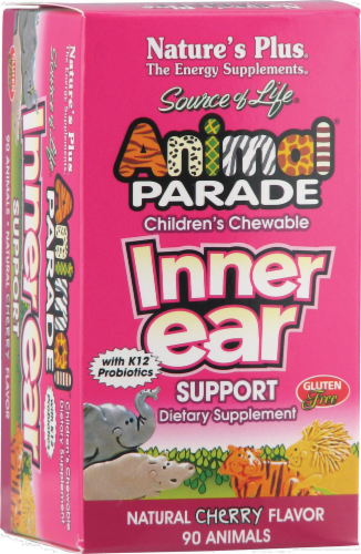 Nature's Plus Animal Parade Inner Ear Support Perspective: front