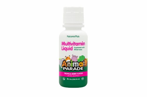 Natures Plus Animal Parade Liquid Vitamins Perspective: front