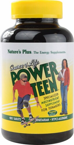 Nature's Plus  Source of Life® Power Teen® Perspective: front