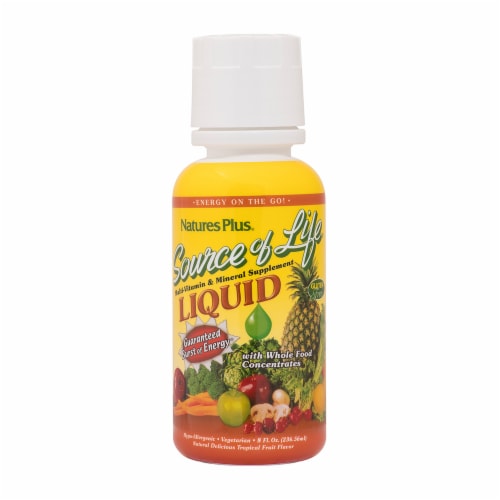 Natures Plus Source of Life Supplement Perspective: front