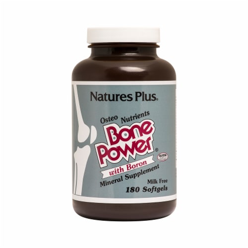 Natures Plus® Bone Power® Softgels Perspective: front