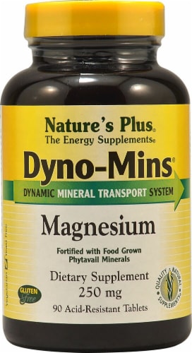 Nature's Plus  Dyno-Mins® Magnesium Perspective: front