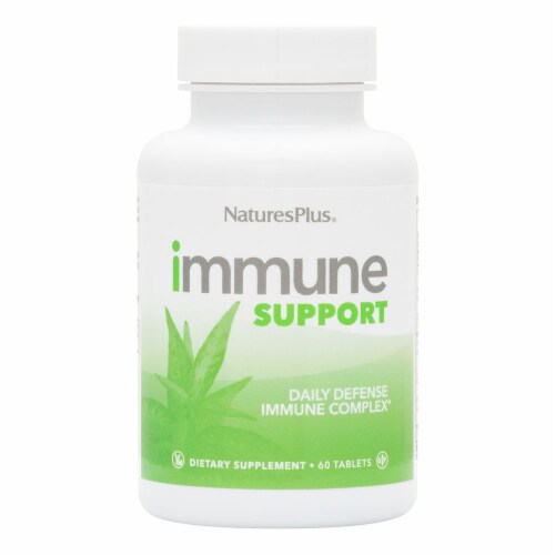 Natures Plus® Immune Support Tablets Perspective: front