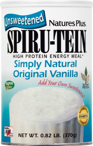Natures Plus Spiru-Tein Vanilla Shake Perspective: front