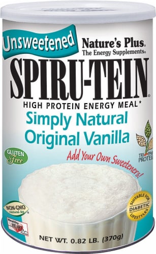 Nature's Plus  Spiru-Tein® Shake Simply Natural   Original Vanilla Perspective: front