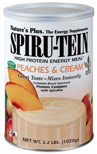 Nature's Plus Spiru-Tein® High Protein Energy Peaches and Cream, 2.3 lbs - Dillons Food Stores