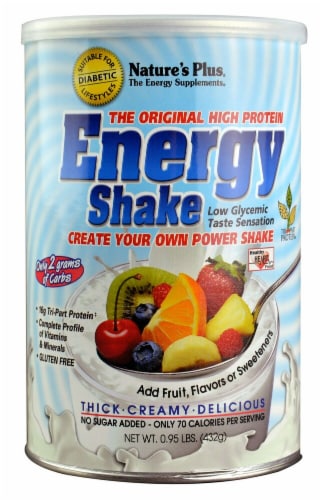 Nature's Plus  The Original High Protein Energy Shake Perspective: front