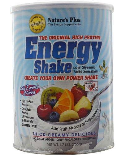 Nature's Plus  The Original High Protein Energy Shake Perspective: front