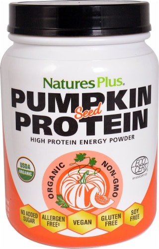 Natures Plus  Organic Pumpkin Seed Protein Perspective: front
