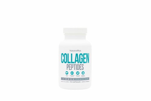 Natures Plus® Collagen Peptides Capsules Perspective: front