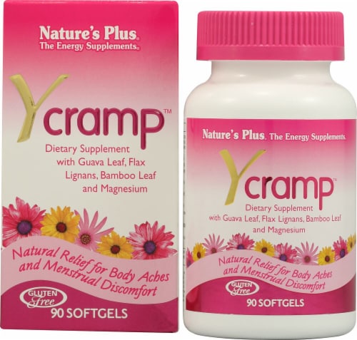 Nature's Plus Ycramp™ Softgels Perspective: front