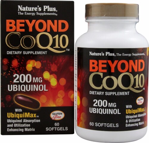 Nature's Plus  Beyond CoQ10™ Ubiquinol Perspective: front