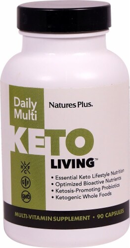 Natures Plus  Keto Living™ Daily Multi Perspective: front