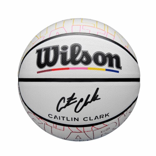 Wilson Caitlin Clark Make Your Mark Basketball - Size 5 Perspective: front
