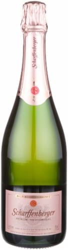 Scharffen Berger Brut Rose Sparkling Wine Perspective: front