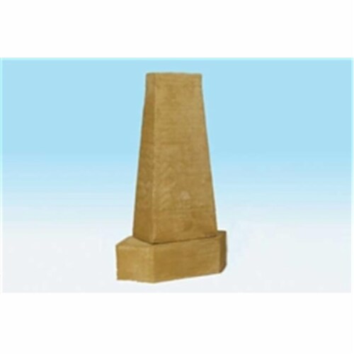 Monroe Models MON125 HO Pier Cut Board Formed Concrete Perspective: front