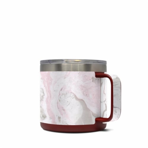 DecalGirl Y14-ROSA Yeti 14 oz Mug Skin - Rosa Marble Perspective: front