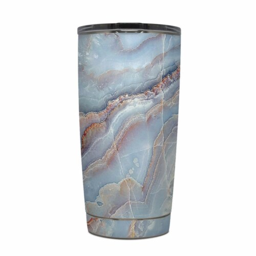 DecalGirl Y20-ATLMRB Yeti Rambler 20 oz Tumbler Skin - Atlantic Marble Perspective: front