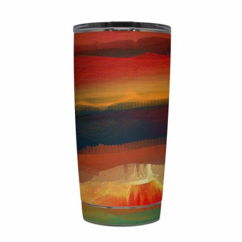 DecalGirl Y20-FERVOR Yeti Rambler 20 oz Tumbler Skin - Fervor Perspective: front